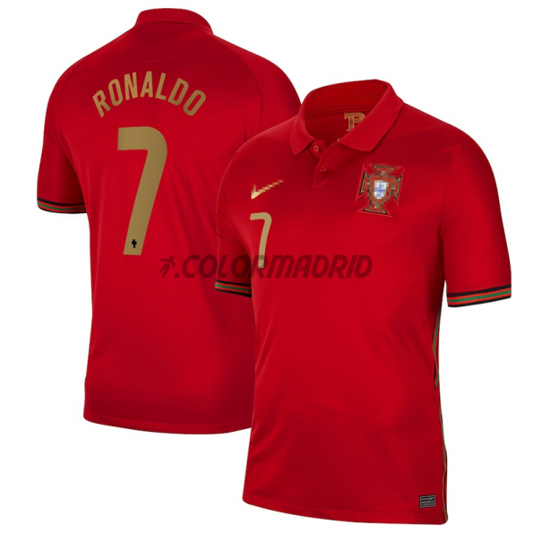 Ronaldo 7 Portugal Soccer Jersey Home 2021