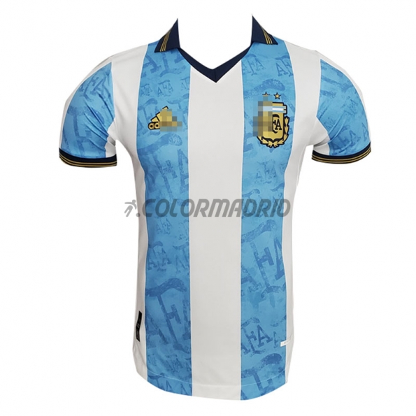 Argentina Soccer Jersey Blue/White 2022