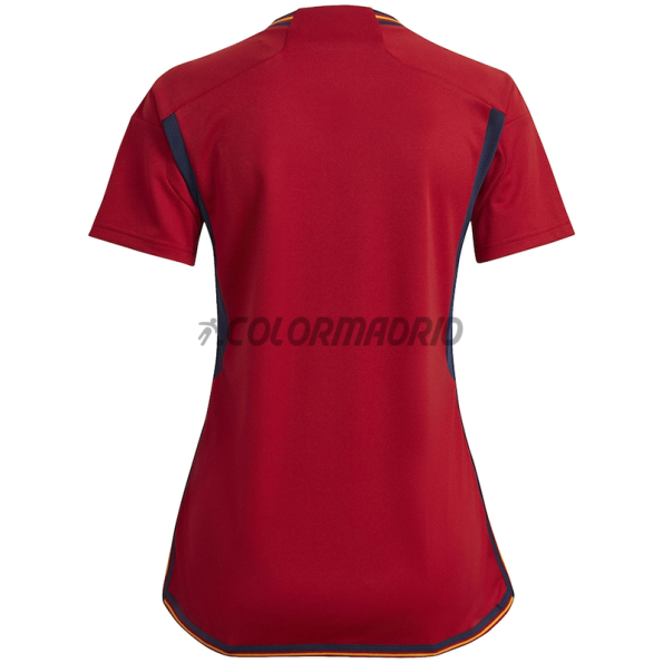 Camiseta España Primera Equipación 2022 Mujer Mundial