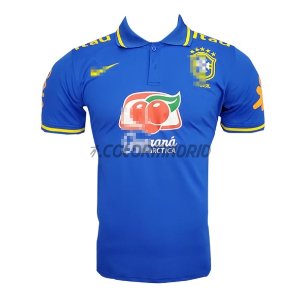 2022 Brazil Polo Shirt Blue