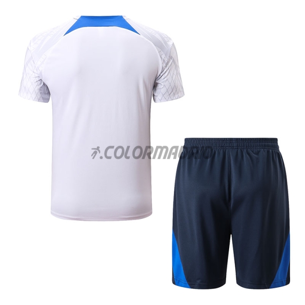 Camiseta de Entrenamiento Francia 2022 Kit Blanco