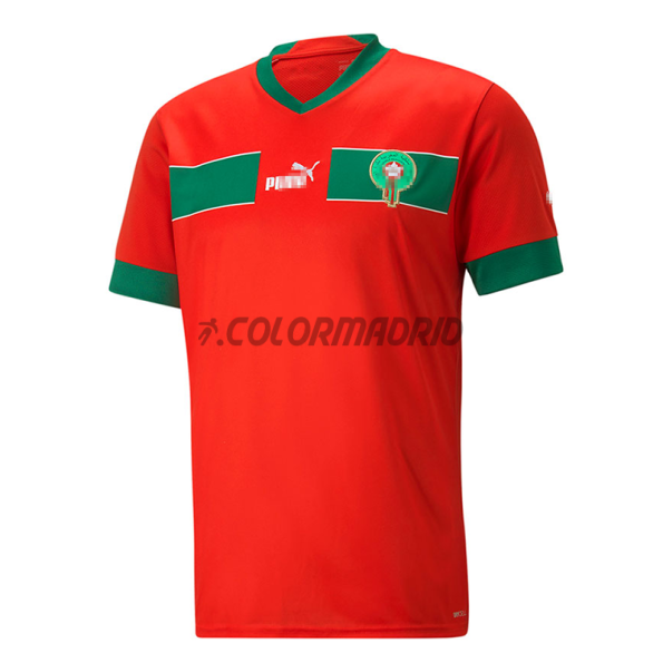 Camiseta Marruecos Primera Equipación 2022 Copa Mundial