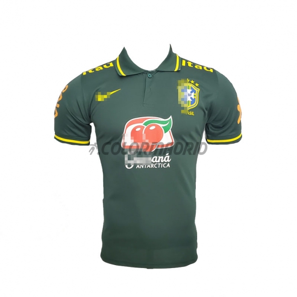2022 Brazil Polo Shirt Green