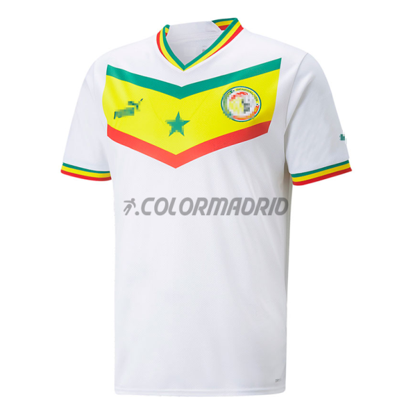 Maillot Coupe du Monde Senegal 2022 Domicile