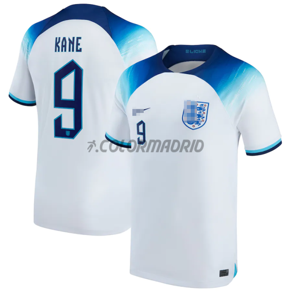 Camiseta Kane 9 Inglaterra Primera Equipación 2022 Mundial