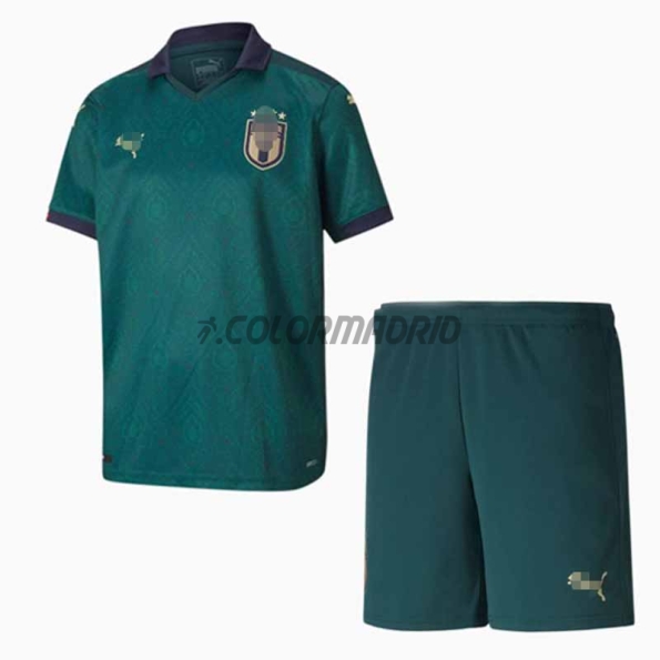 Italy European Cup Kid's Soccer Jersey Third Kit 2020