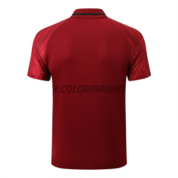 2022 Portugal Polo Shirt-Red