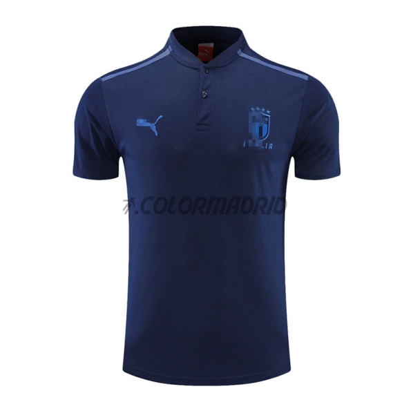2022 Italy Polo Shirt Navy Blue
