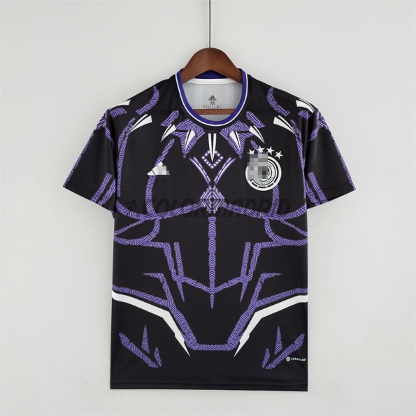 Germany Black/Purple Soccer Jersey 2022
