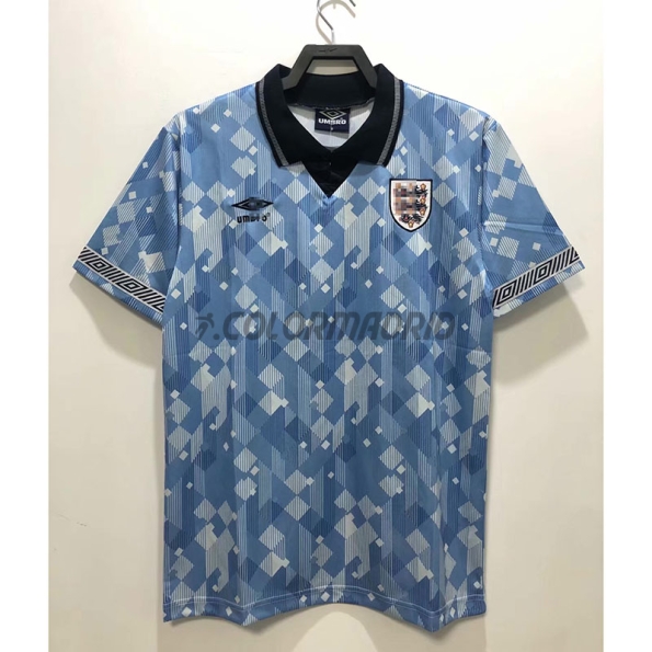 Camiseta Inglaterra Tercera Equipación Retro 1990