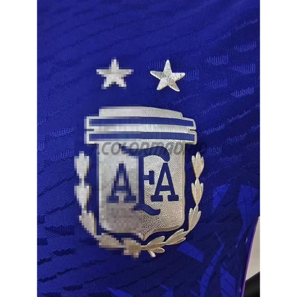 Camiseta Argentina Segunda Equipación 2022 Mundial (EDICIÓN JUGADOR)