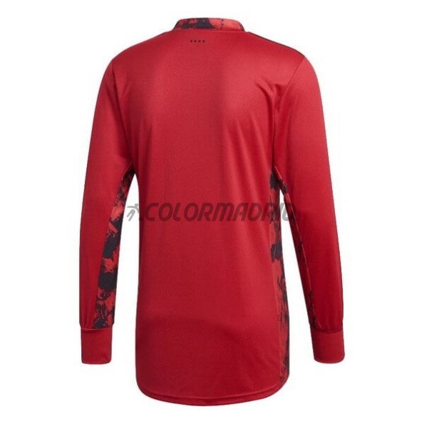 Camiseta de Portero Alemania 2020 Rojo Manga Larga