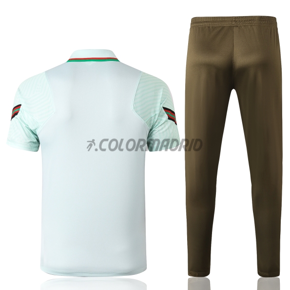 2020 Portugal Polo Shirt-Light Green