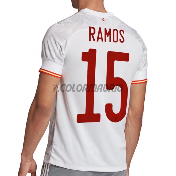 Maillot Sergio Ramos 15 Espagne 2020 Extérieur