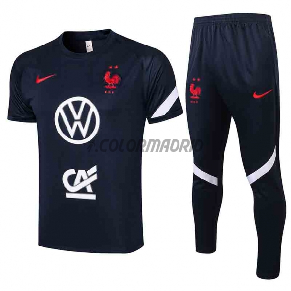 Camiseta De Entrenamiento Francia 2021/2022 Kit Azul Marino