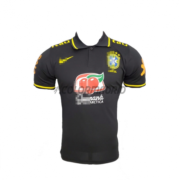 2022 Brazil Polo Shirt Black