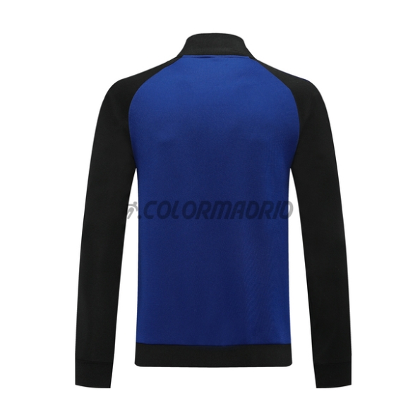 2020 Argentina Royal Blue/Black High Neck Collar Training Jacket