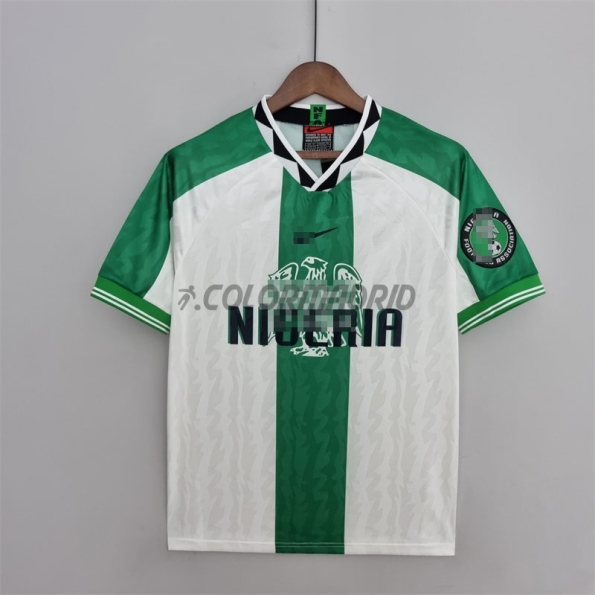 Nigeria Soccer Jersey Away Retro 1996/98