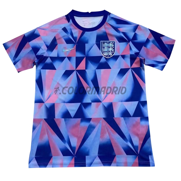 England Blue/Pink Soccer Jersey 2022