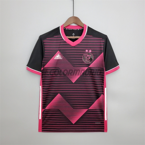 Camiseta De Entrenamiento Argelia 2021 Negro/Rosa