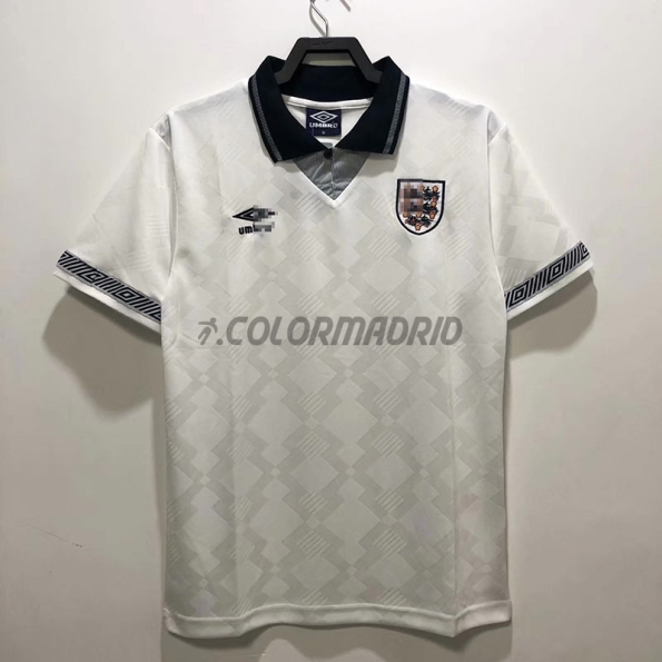 Camiseta Inglaterra Primera Equipación Retro 1990