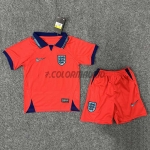 Camiseta Inglaterra Segunda Equipación 2022 Mundial Niño Kit