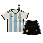 Argentina Kid's Soccer Jersey Home Kit 2022 World Cup