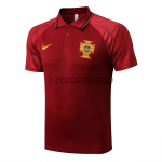 2022 Portugal Polo Shirt-Red