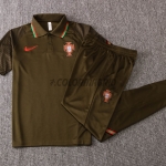2020 Portugal Polo Shirt Dark Green