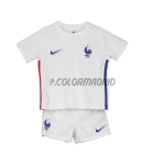 France Kid's Soccer Jersey Away Kit 2021