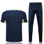 Camiseta de Entrenamiento Brasil 2022 Kit Azul Marino