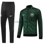2022 France Black/Green Training Kit(Jacket+Trouser)