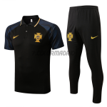 2022 Portugal Polo Shirt-Black