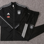 2020 Germany Black/White High Neck Collar Training Jacket