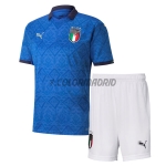 Italy European Cup Kid's Soccer Jersey Home Kit 2020