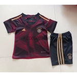 Germany Kid's Soccer Jersey Away Kit 2022