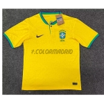 Brazil Soccer Jersey Home 2022 World Cup