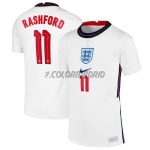 Camiseta Rashford 11 Inglaterra Primera Equipación 2021