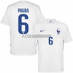 Maillot Paul Pogba 6 France 2021 Extérieur