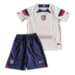 Camiseta EE.UU. Primera Equipación 2022 Niño Kit Mundial