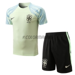 Camiseta de Entrenamiento Brasil 2022 Kit Verde