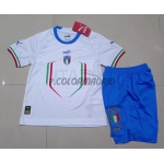 Camiseta Italia Segunda Equipación 2022 Niño Kit
