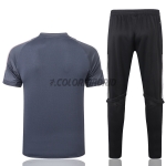 Germany Dark Grey Training Kit(Jersey+Pants) 2020