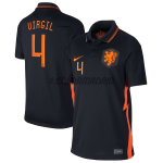 Camiseta Virgil 4 Holanda Segunda Equipación 2021
