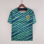 2022/2023 Brazil Training Shirt Green/Blue