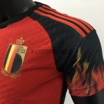 Camiseta Bélgica Primera Equipación 2022 Mundial (EDICIÓN JUGADOR)