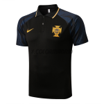 2022 Portugal Polo Shirt-Black