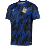 Camiseta Argentina 2022 Pre-Match Azul/Negro