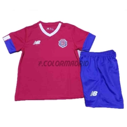 Camiseta Costa Rica Primera Equipación 2022 Niño Kit Mundial
