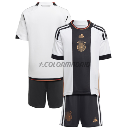 Germany Kid's Soccer Jersey Home Kit 2022